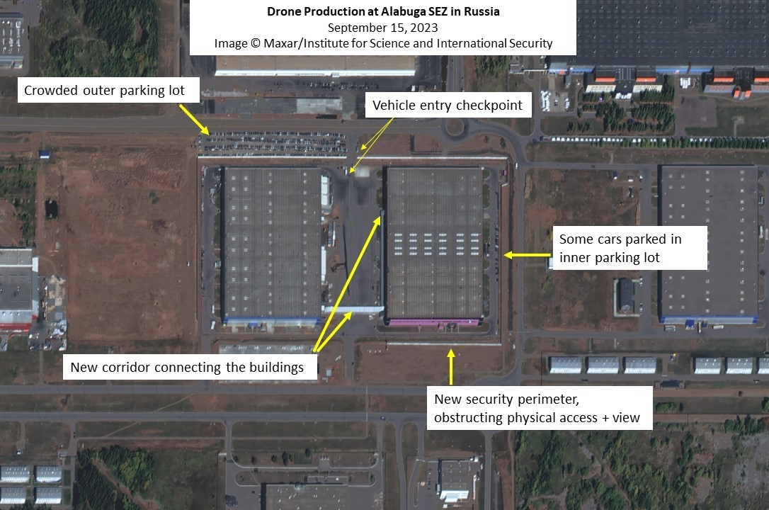 Visible Progress at Russia s Shahed Drone Production Site