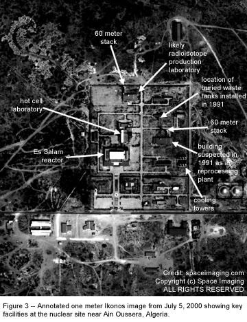 Images Of Algeria S Nuclear Site At Ain Oussera Institute For